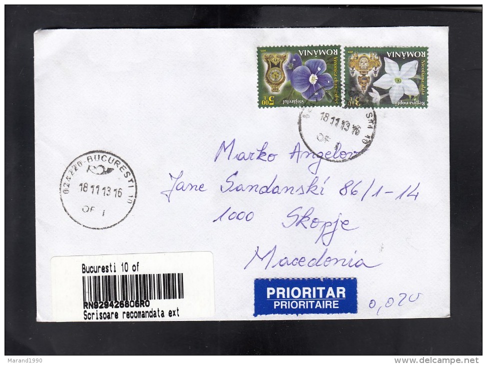 R-COVER / MACEDONIA ** - Lettres & Documents