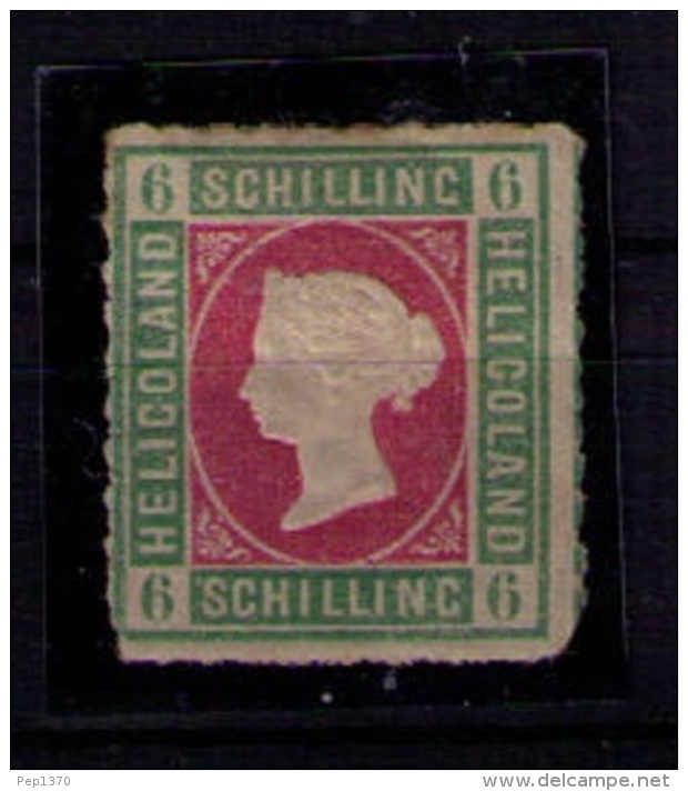 HELIGOLAND 1867 - 6 SCHILLING - YVERT Nº 4 - MINT HINGED - Heligoland (1867-1890)