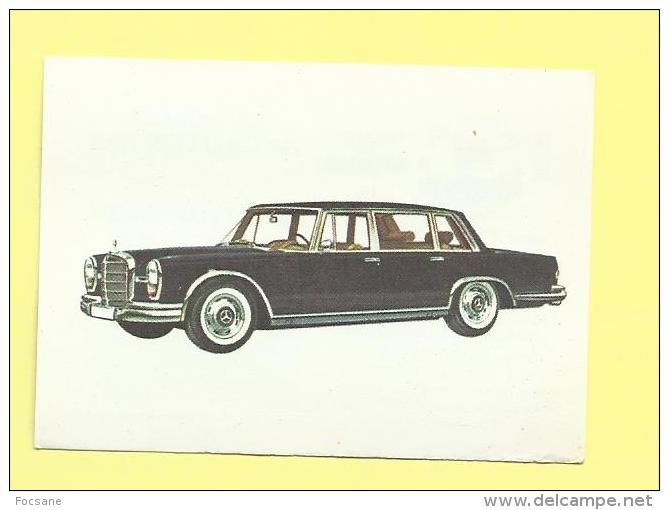 Chocolat Jacques Le Monde Des Autos 1966 N° 33 Mercedes Benz 600 - Jacques