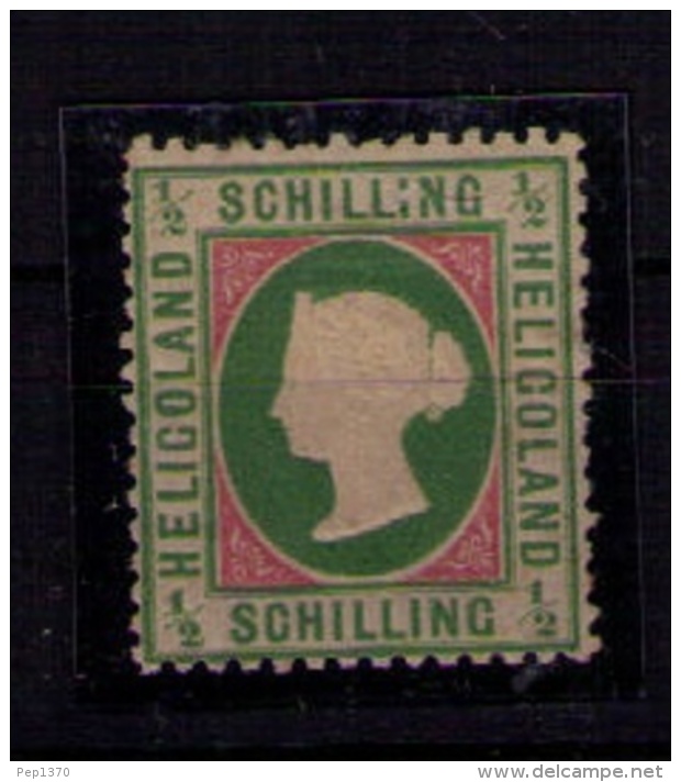 HELIGOLAND 1867 - 1/2 SCHILLING - YVERT Nº 1 - MINT HINGED - Heligoland (1867-1890)