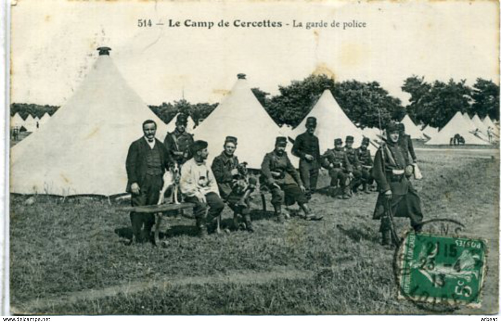 Le Camp De Cercottes - La Garde De Police - Casernes