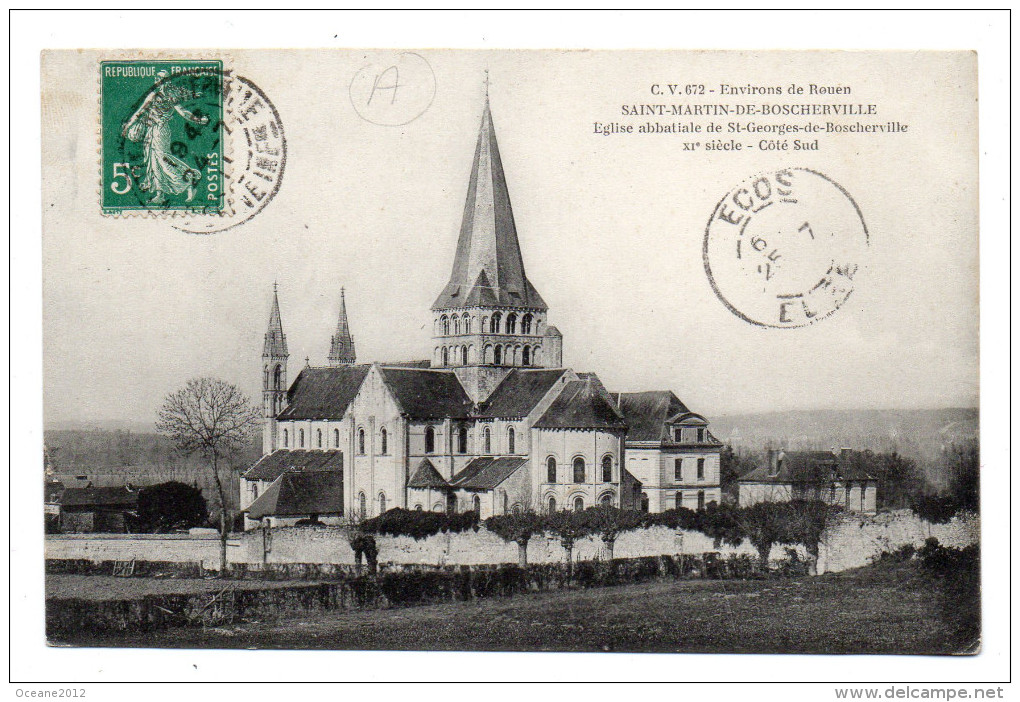 76 Saint Martin De Boscherville. Eglise Abbatiale - Saint-Martin-de-Boscherville