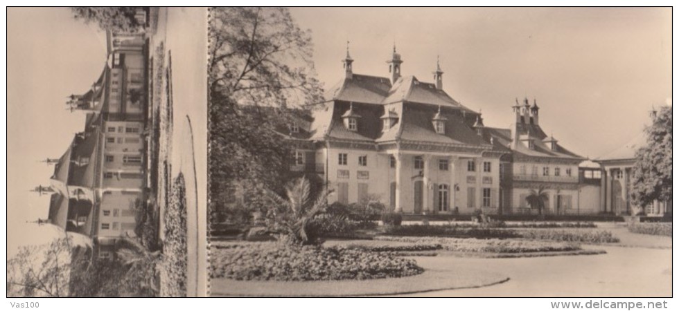 CPA PILLNITZ- THE CASTLE, FACADE - Pillnitz