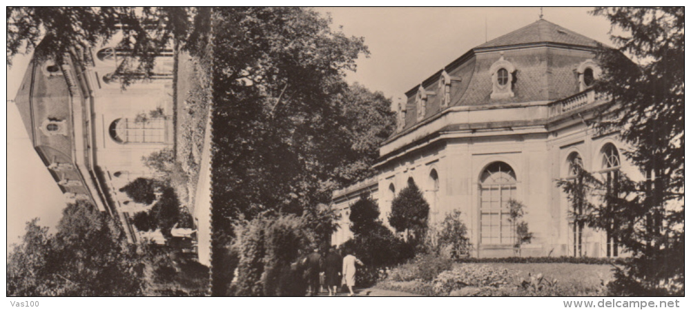 CPA PILLNITZ- THE CASTLE, THE ORANGERIE - Pillnitz