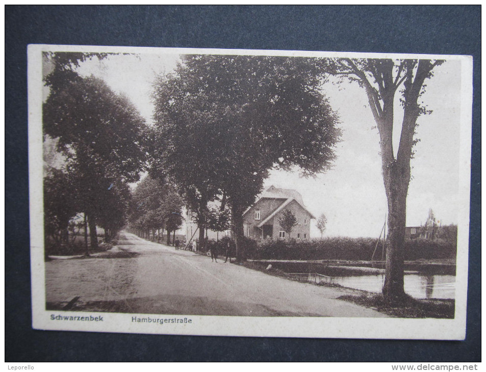 AK SCHWARZENBEK Hamburgerstrasse 1940 /// D*19976 - Schwarzenbeck