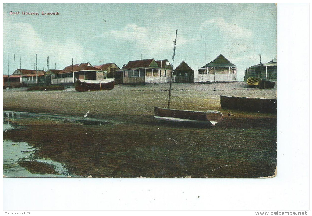 Angleterre-Devon-*EXMOUTH- Boat Houses - Altri & Non Classificati