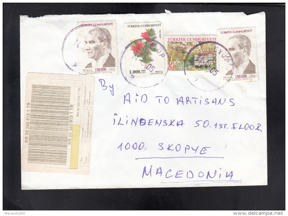 R-LETTER / MACEDONIA - Storia Postale