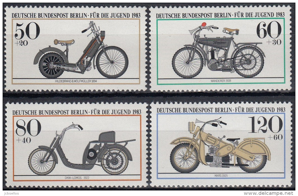 Alemania Berlin 1983 Nº 655/58 Nuevo - Nuevos