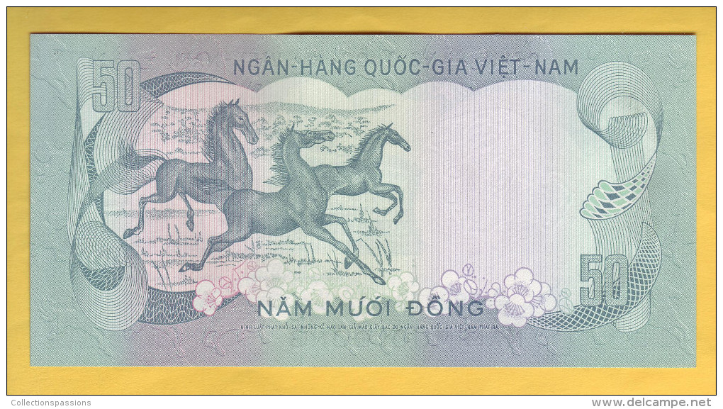 VIET NAM - Billet De 50 Dong. 1972. Pick: 30a. NEUF - Vietnam