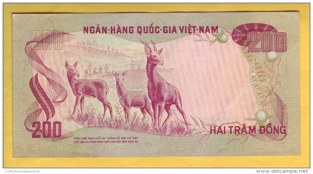 VIET NAM - Billet De 200 Dong. 1972. Pick: 32a. SUP+ - Vietnam