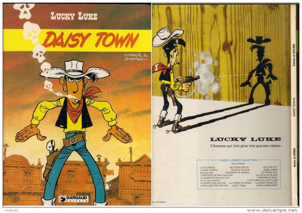 LUCKY-LUKE  DAISY-TOWN   DARGAUD  DE 1983  BE/TBE - Lucky Luke