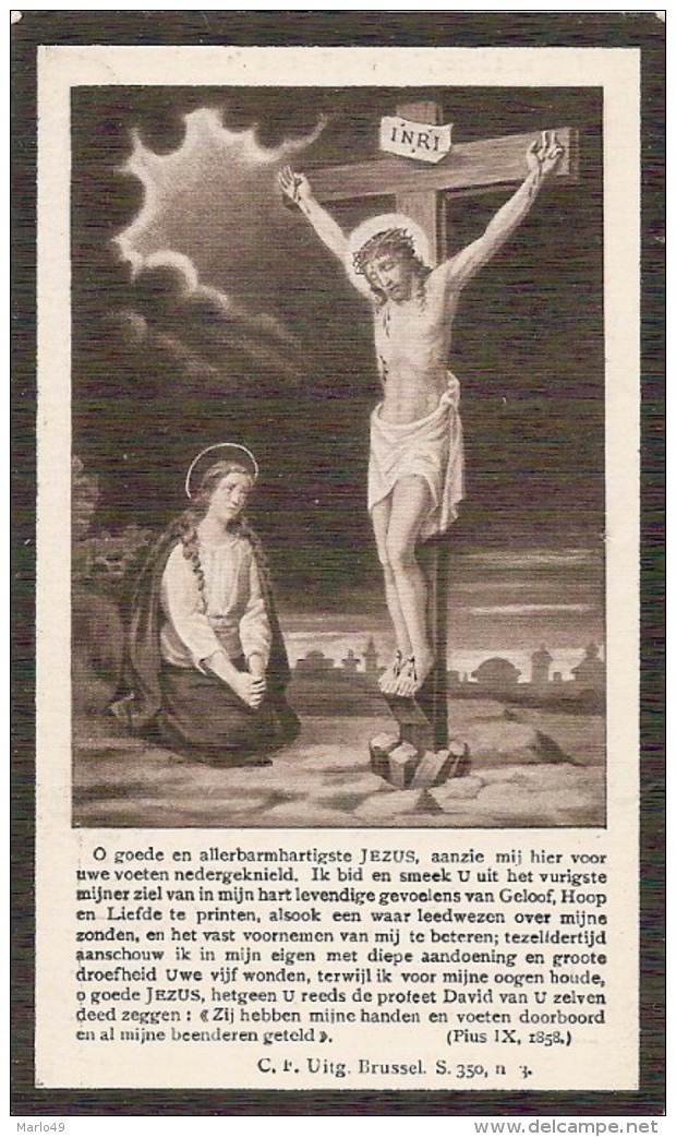 DP. ANNA BOSSCHAERT - ° NEVELE 1893 - + GENT 1928 - Religione & Esoterismo