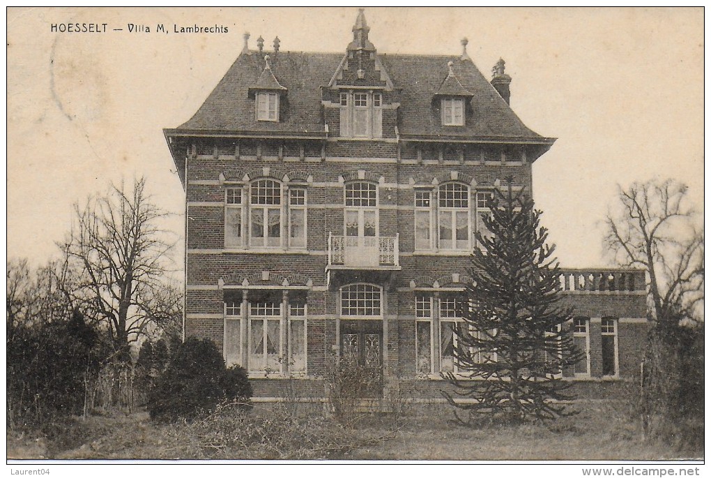 HOESSELT.  VILLA  M. LAMBRECHTS. - Hoeselt