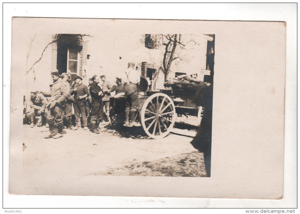 Nr. 6811,  FOTO-AK,  Feldküche - Guerre 1914-18