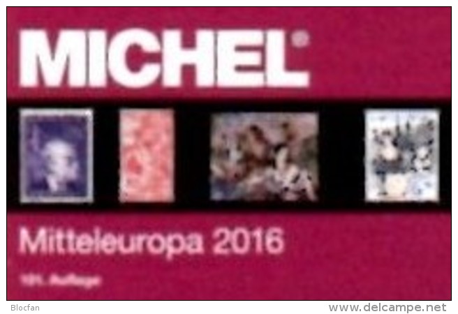 Europa Band 1 MICHEL 2016 Neu 68€ Katalog Mitteleuropa Austria Schweiz UN Genf Wien CZ CSR Ungarn Liechtenstein Slowakei - Sonstige & Ohne Zuordnung