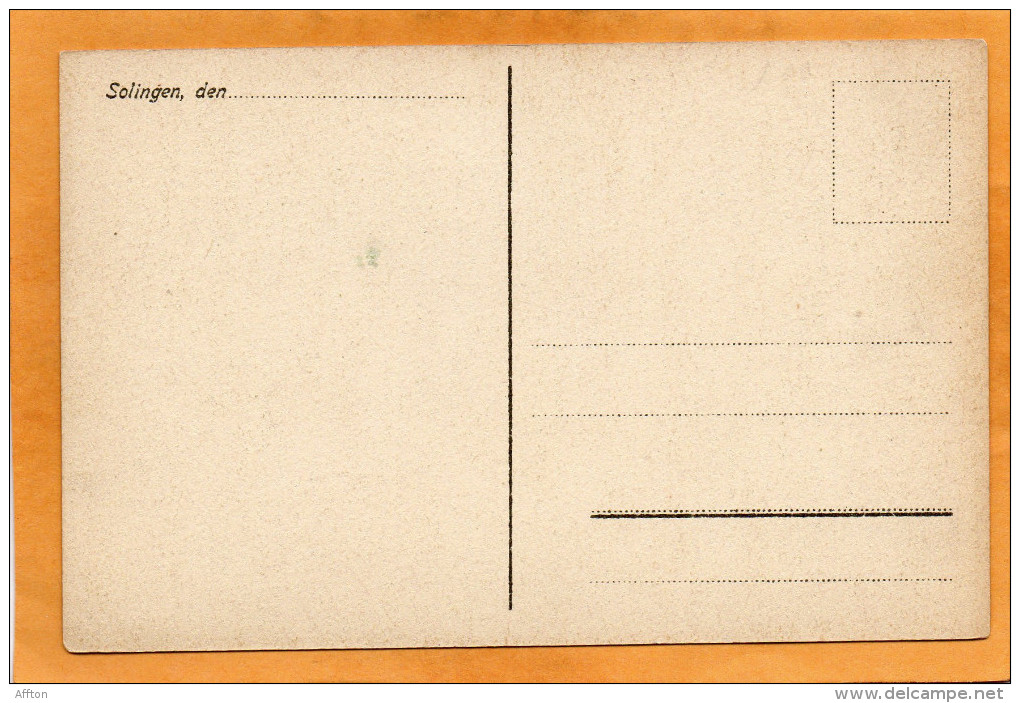 Solingen Weyersberger Stasse 76 1910 Postcard - Solingen