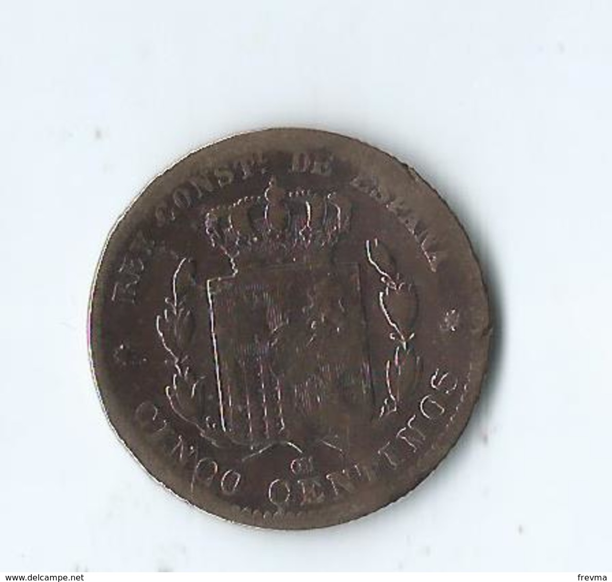 Alfonso XII Cinco Centimos 1879 - Monnaies Provinciales