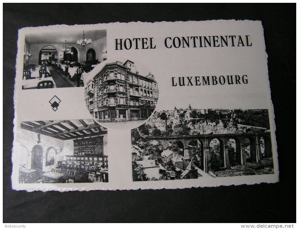 == Luxemburg Hotel Karte   * - Luxemburg - Stadt