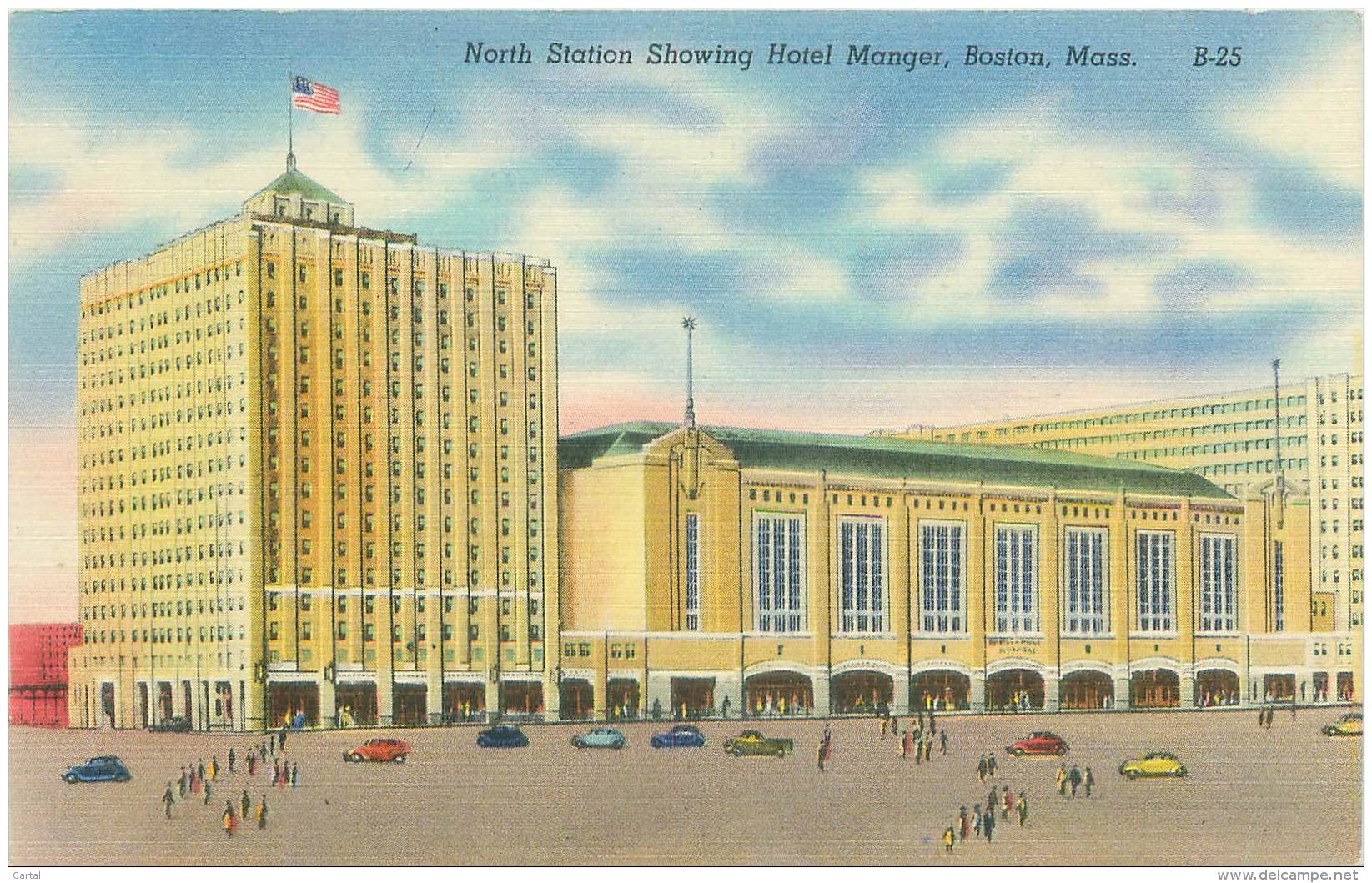 BOSTON - North Station Showing Hotel Manger - Boston