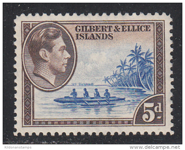Gilbert And Ellice Islands 1939-55 Mint Mounted, Sc# , SG 49 - Islas Gilbert Y Ellice (...-1979)