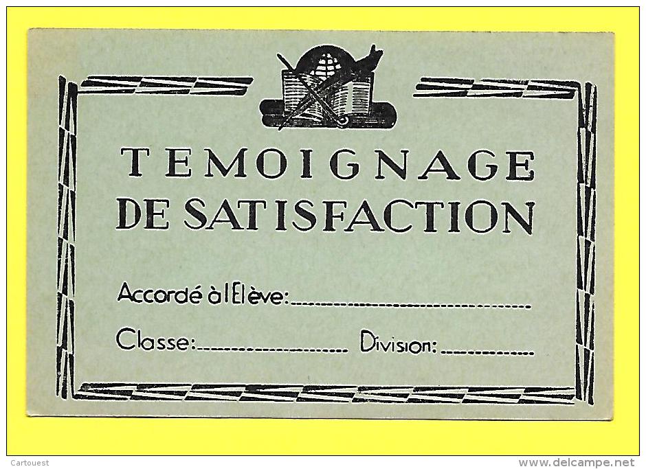 TEMOIGNAGE SATISFACTION Vierge « Image Bon Point ECOLE » Peu Courant - Diplômes & Bulletins Scolaires