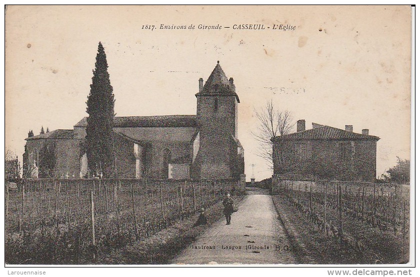33 - CASSEUIL - L'Eglise - Other & Unclassified