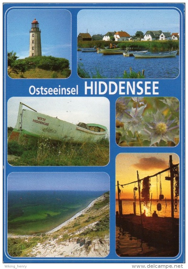 Hiddensee - Mehrbildkarte 2 - Hiddensee