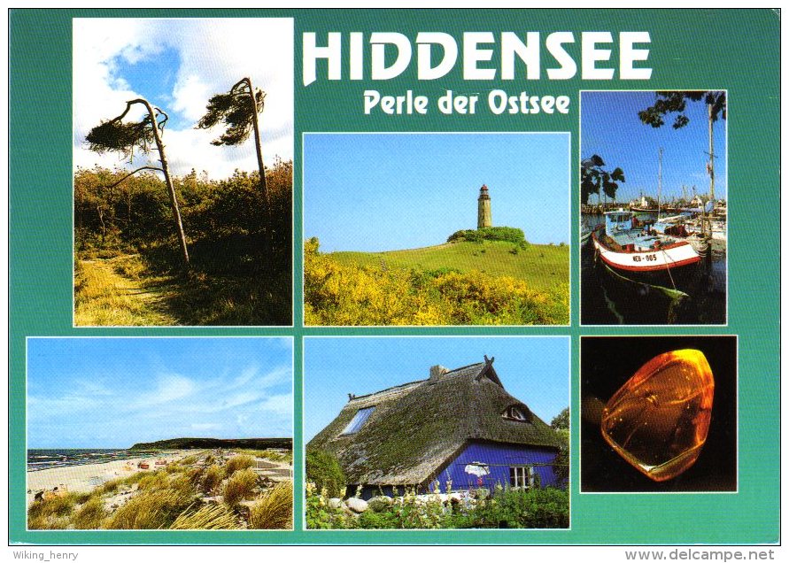 Hiddensee - Mehrbildkarte 7 - Hiddensee