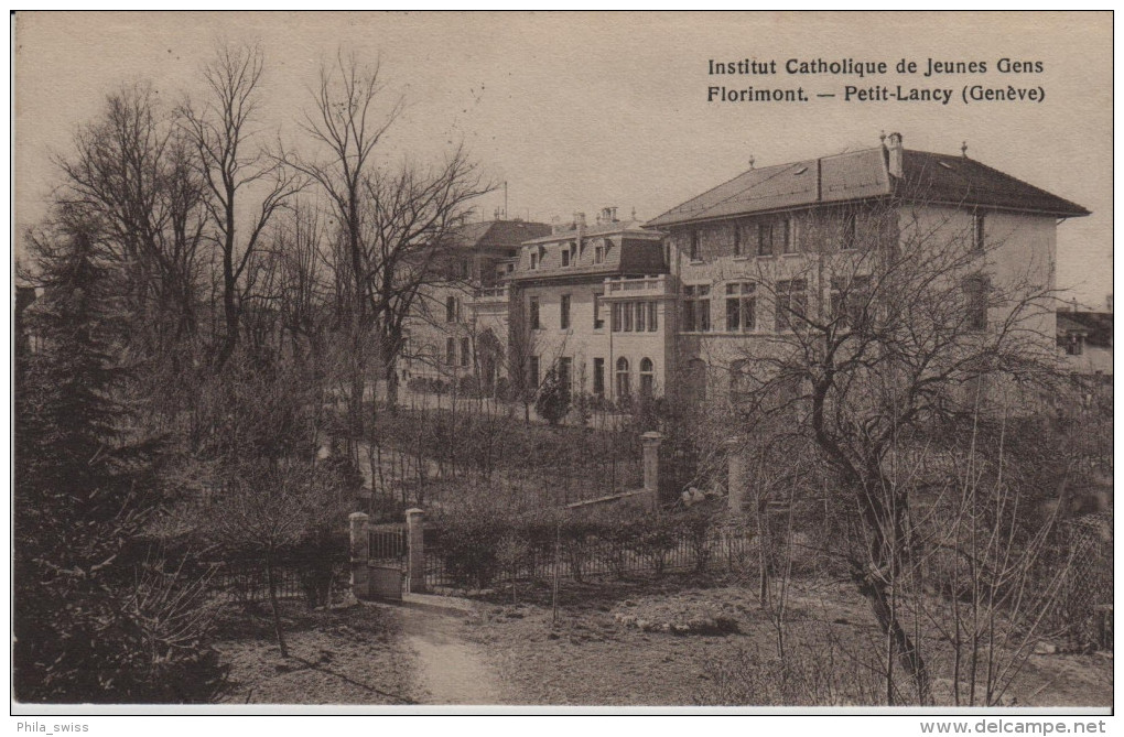 Petit Lancy - Institut De Jeune Gens Florimont - Lancy