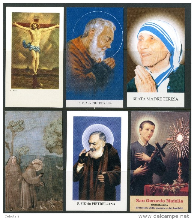 Santini - Lotto Di N. 17 Santini Moderni - Con Preghiera Come Da Scansione. - Devotion Images