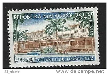 Madagascar YT 369 " Journée Du Timbre " 1962 Neuf** - Madagascar (1960-...)