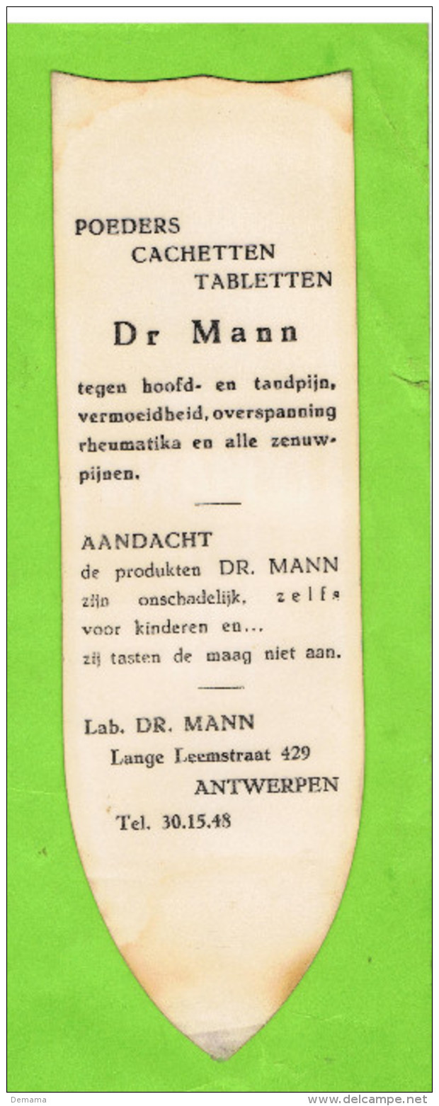 Dr Mann Stilt De Pijn, Bladwijzer, Bookmark, - Bookmarks