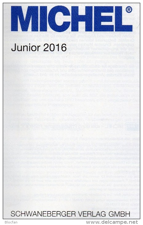 Junior Deutschland+Europa Band 1 MlCHEL 2016 Neu 78€ D AD DR Berlin SBZ DDR BRD A CH FL HU CZ CSR SLOWAKEI UNO Genf Wien - Bücher & Kataloge