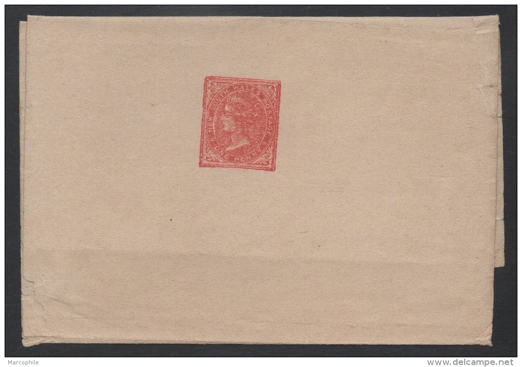 NEW SOUTH WALES - GB QV / ENTIER POSTAL BANDE JOURNAL - WRAPPER (ref E936) - Lettres & Documents