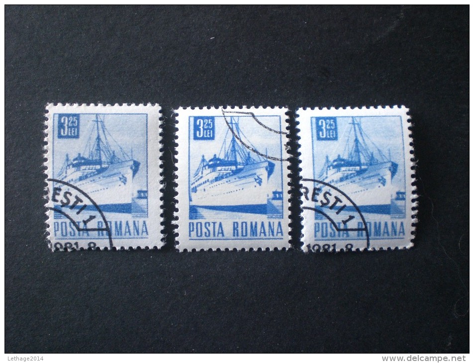 STAMPS ROMANIA 1967 POSTE E TRASPORTI ERROR TIPOGRAFICO - Plaatfouten En Curiosa