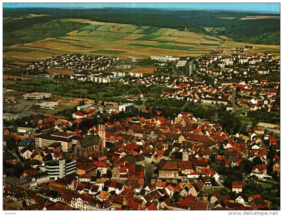 Carte Postale   -  Allemagne -       TAUBERBISCHOFSHEIM  -   Vue Générale - Tauberbischofsheim