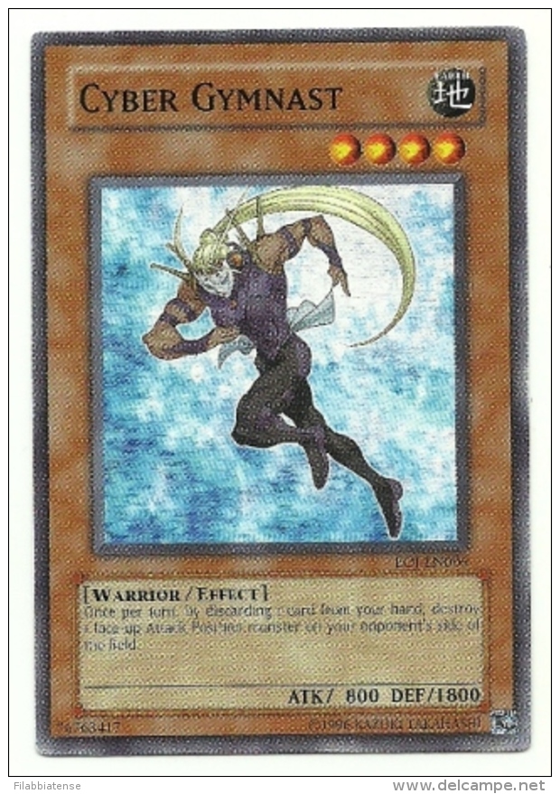 Yu-Gi-Oh - Cyber Gymnast   +++++++ - Yu-Gi-Oh