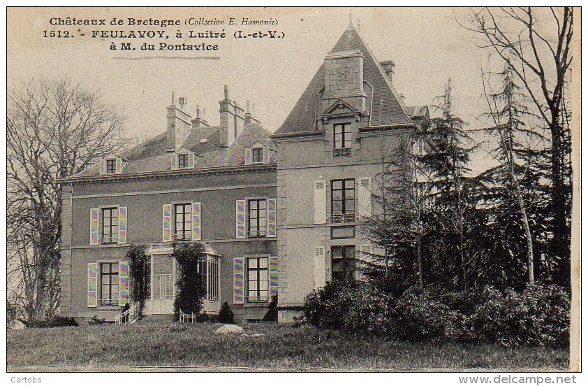 35 Châteaux De Bretagne  FEULAVOY , à LUITRE - Altri & Non Classificati