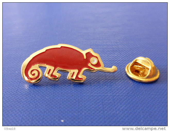 Pin´s Peugeot Cameleon Rouge (JC45) - Peugeot