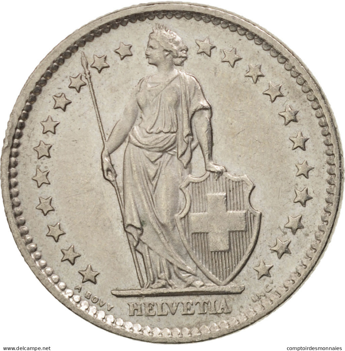 Monnaie, Suisse, 2 Francs, 1974, Bern, SUP, Copper-nickel, KM:21a.1 - Otros & Sin Clasificación