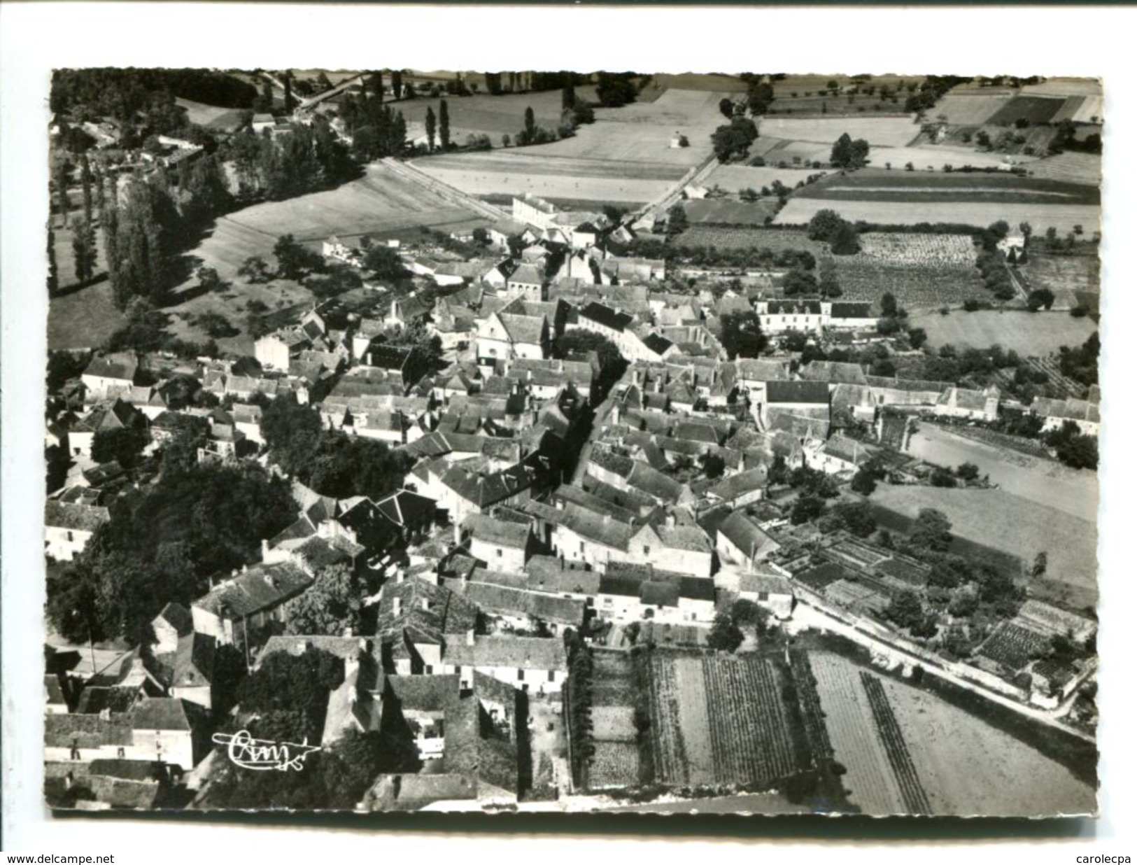 CP - SALVIAC (46) VUE PANORAMIQUE AERIENNE - Salviac