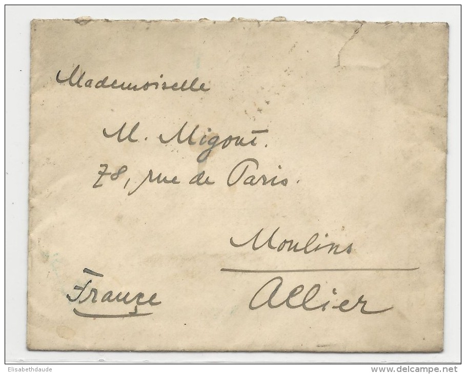 HONGRIE - 1923 - ENVELOPPE De BUDAPEST Pour MOULINS (ALLIER) - Storia Postale