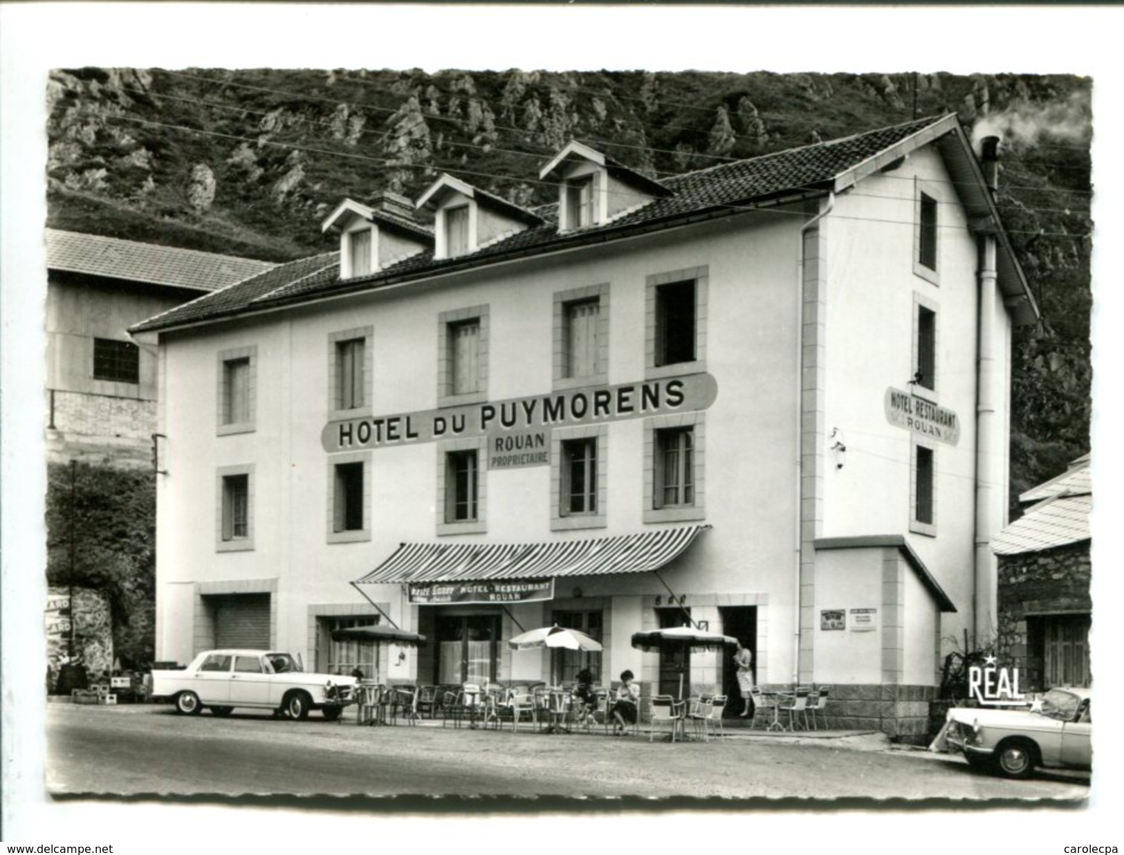 CP - L Hospitalet (09) Pres D Andorre  HOTEL DU PUYMORENS  PROP. ROUAN - Autres & Non Classés