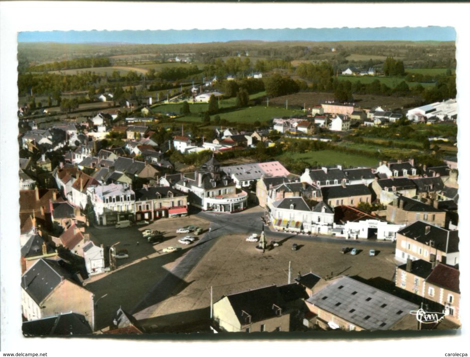 CP - Boussac (23) Vue Panoramique Aerienne - Boussac