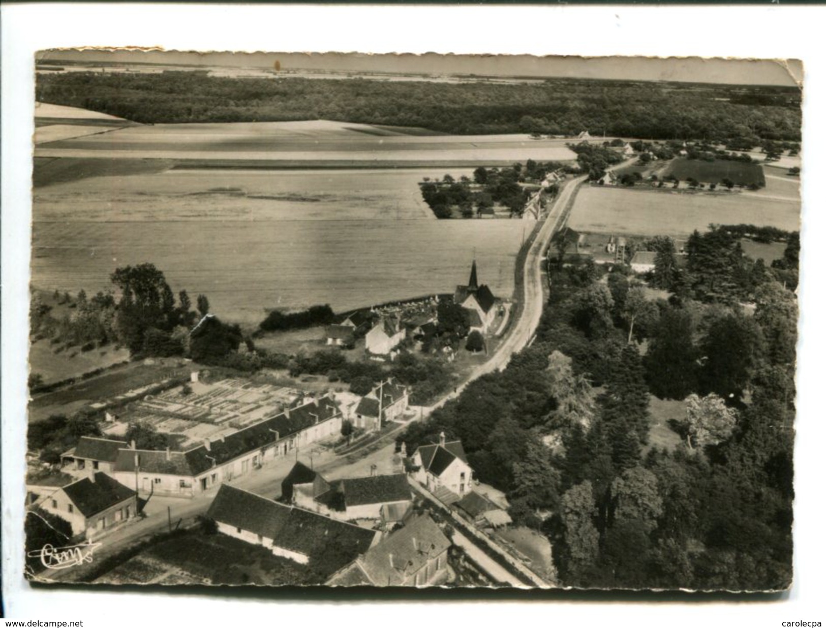 CP -ambloy (41) Vue Generale Aerienne - Autres & Non Classés