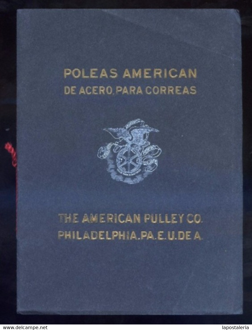 *The American Pulley Cº* Poleas American. Tapas Y 28 Págs. Meds: 143x194 Mms. - Tools