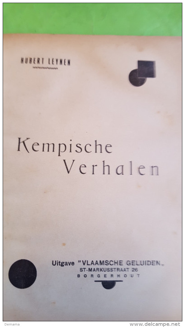 Kempische Verhalen, Hubert Leynen, 1932, - Antiquariat