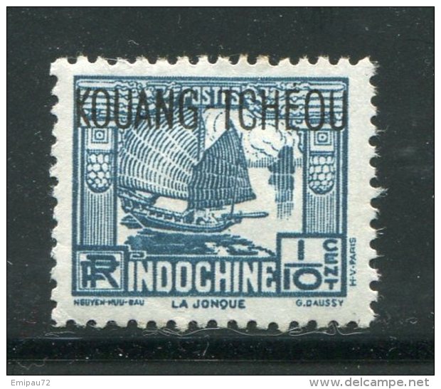 KOUANG TCHEOU- Y&T N°97- Neuf Avec Charnière * - Unused Stamps