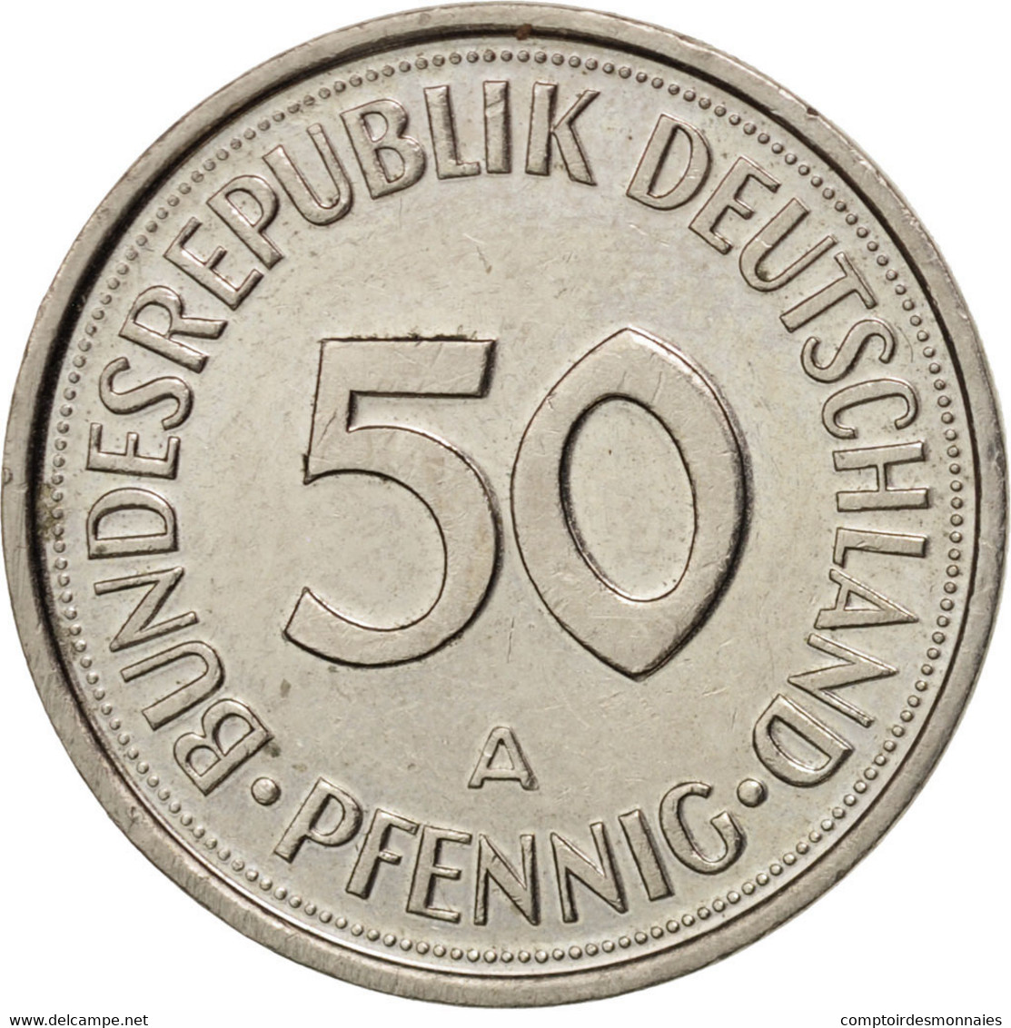 Monnaie, République Fédérale Allemande, 50 Pfennig, 1993, Berlin, SUP+ - 50 Pfennig