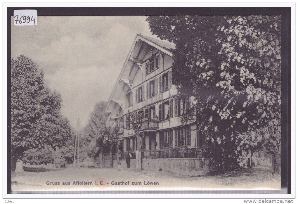 AFFOLTERN - GASTHOF ZUM LÖWEN - TB - Affoltern Im Emmental 